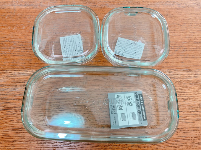 IWAKIの耐熱ガラス食器